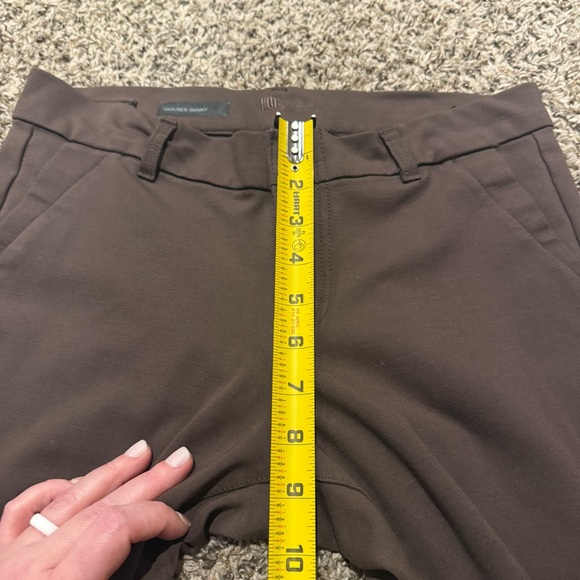 Kut From the Kloth Skinny Trousers Women’s Brown Work Pants with Stretch Size 4S - Picture 6 of 14